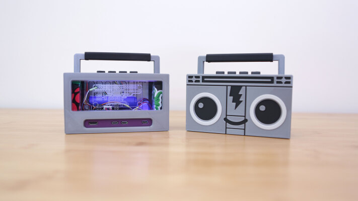 Raspberry Pi Airplay BoomBox | 3d print model