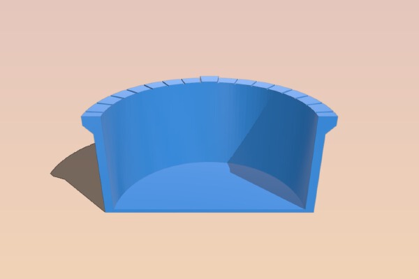 Hermit Crab Arch house | 3d print model