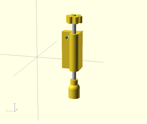 3DRAG_K8200 Z-Axis Supports 1.0 (end stop) | 3d print model