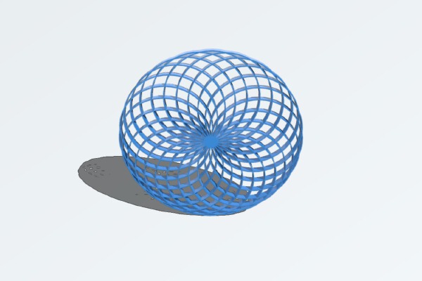 Psychedelic cup coaster | 3d print model