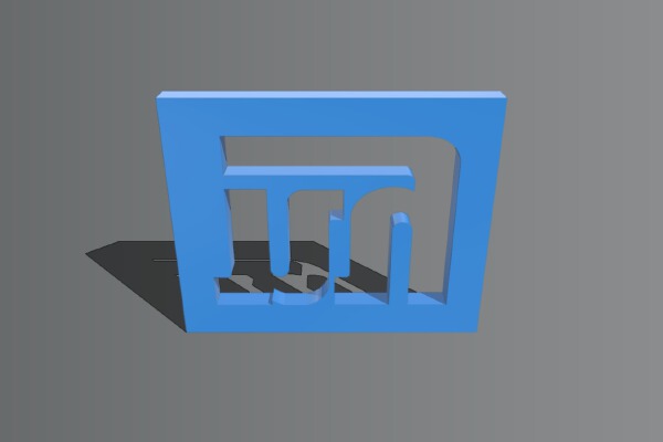 New York Giants Logo -- For Dual Extrusion | 3d print model