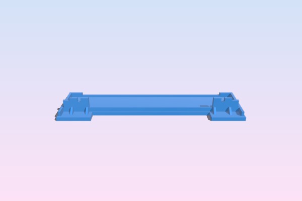 Omnibot 2000 Back Port Panel Insert | 3d print model