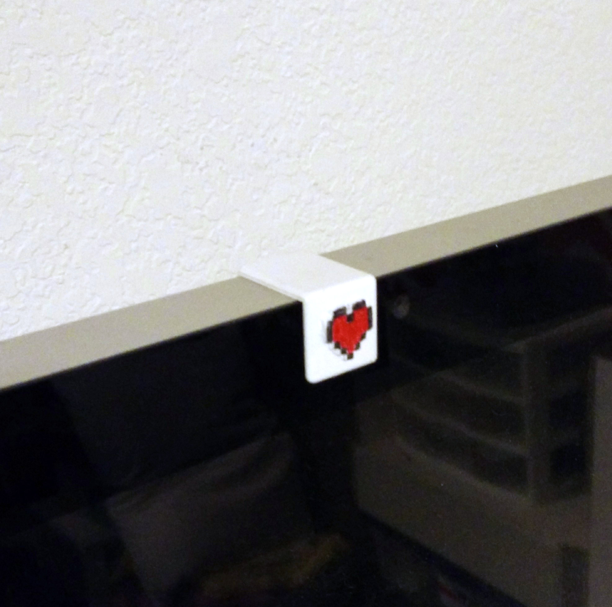 8-bit Heart Thunderbolt Display Cam Cover