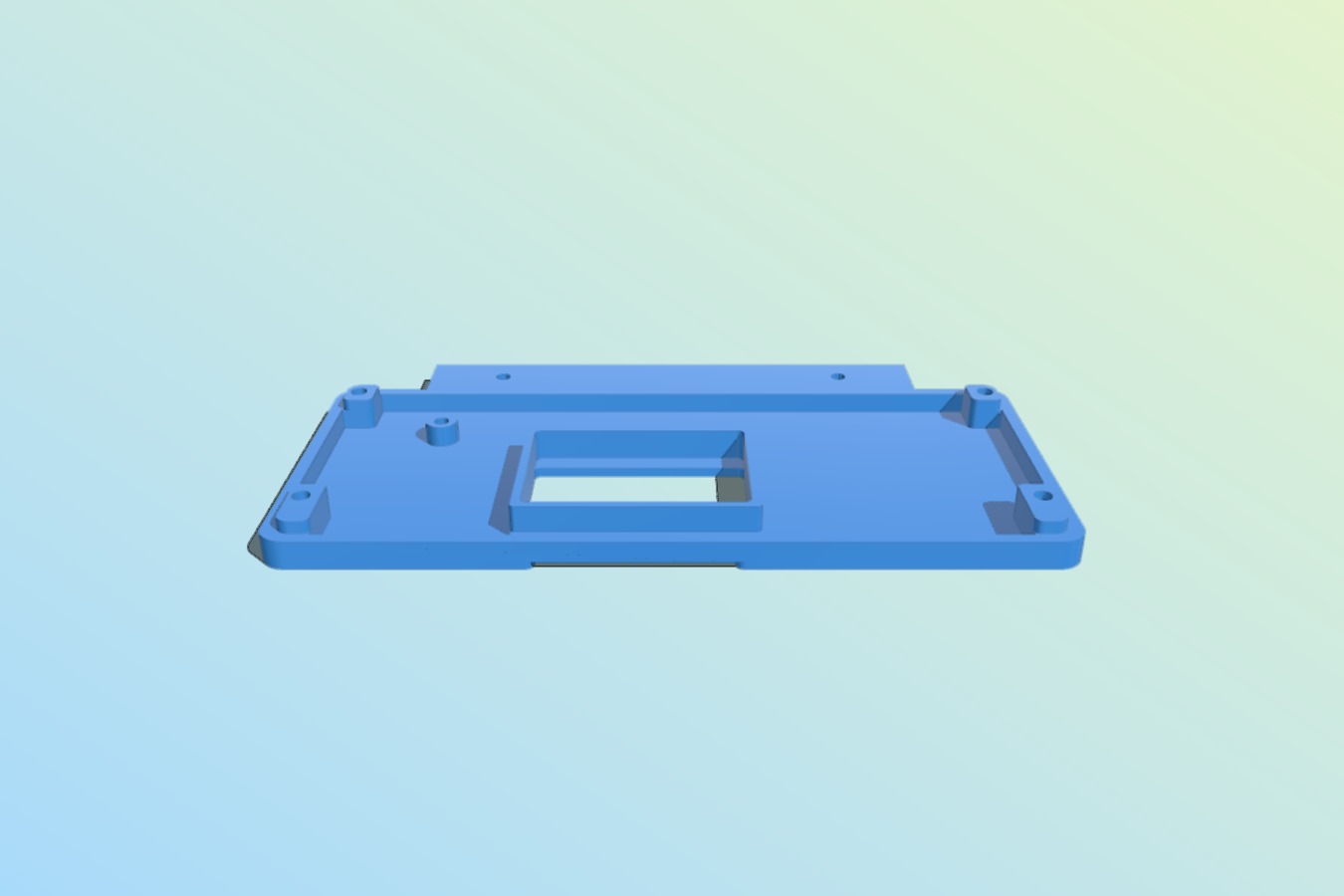 rrd Ultipanel case back for Kossel Mini