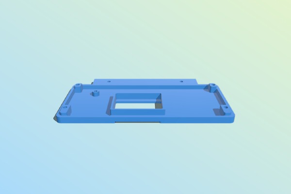 rrd Ultipanel case back for Kossel Mini | 3d print model