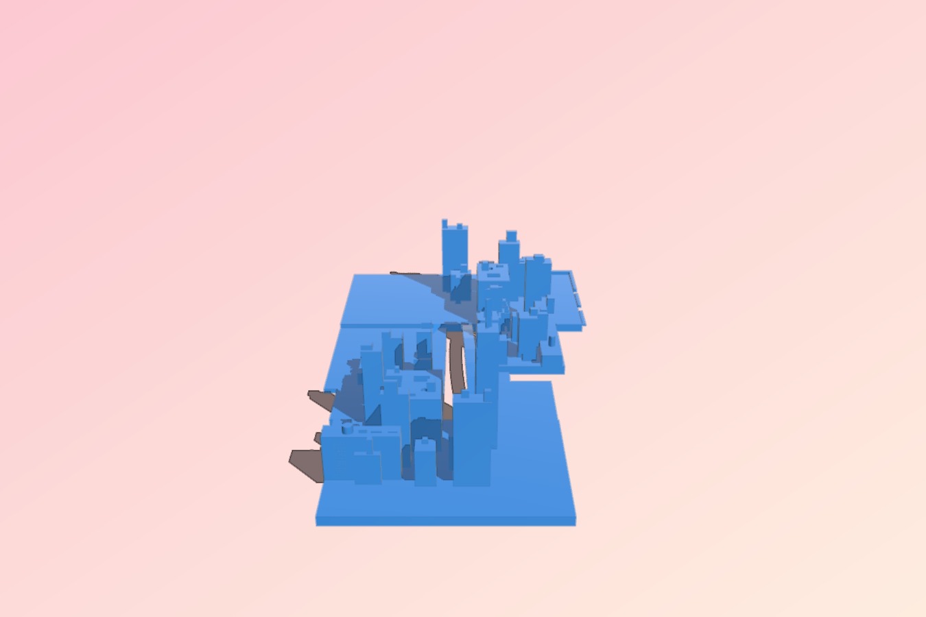 My virtual city