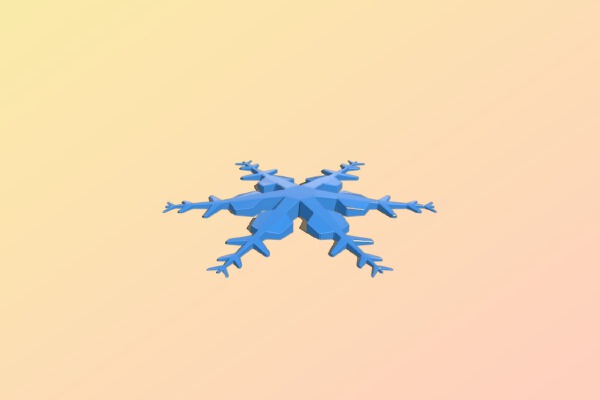 Frost flowers | 3d print model