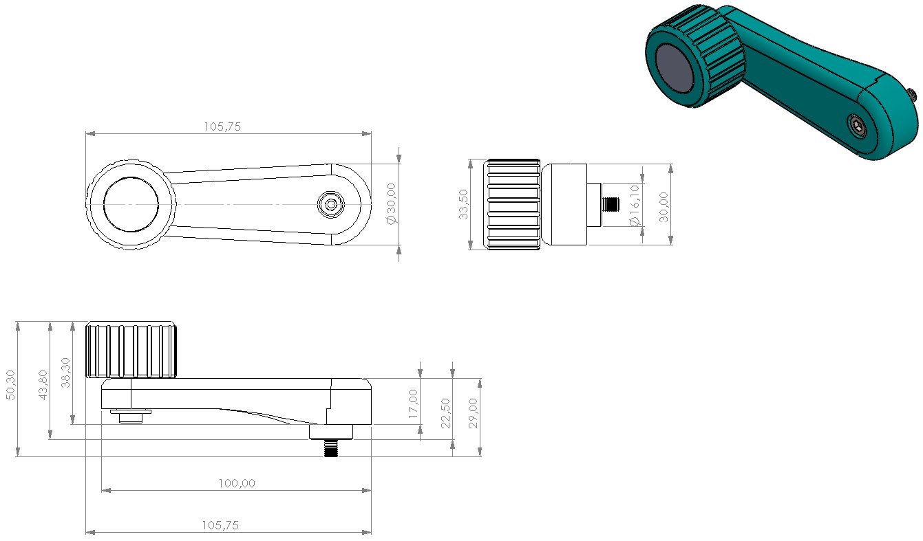 Window Crank Handle for Volkswagen