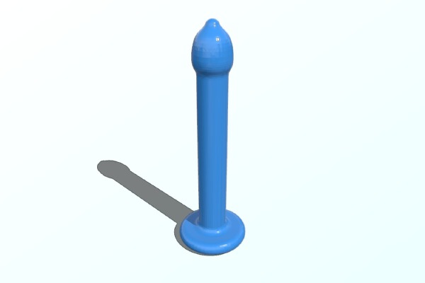 Plastic stick | 3d print model