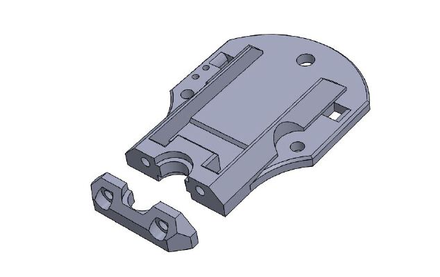 TEVO Tarantula Requiem X-carriage (original by XADJ) | 3d print model