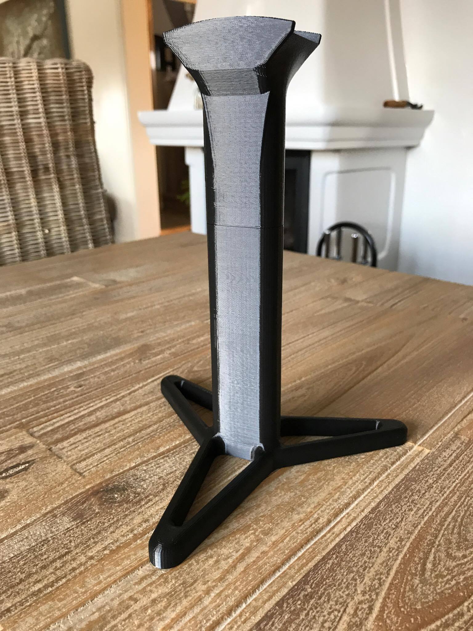 Headphone stand, Easy Print - Two parts