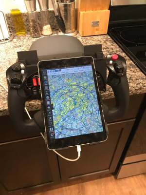 Honeycomb Alpha Yoke iPad Mini Mount | 3d print model