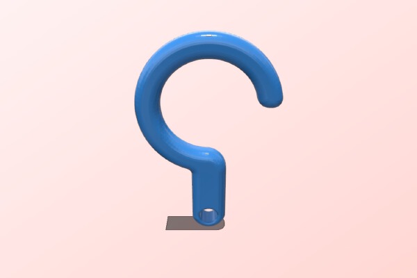 Fishing hook for Kids - Hameçon pour enfants | 3d print model