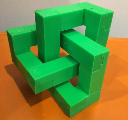 Cubic Trefoil Knot | 3d print model