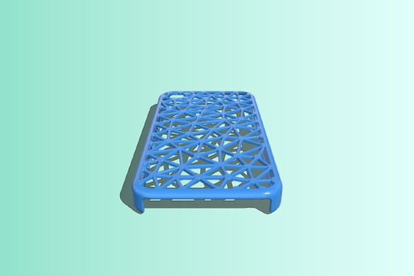 iPhone 4 Case (with or without name tag) | 3d print model