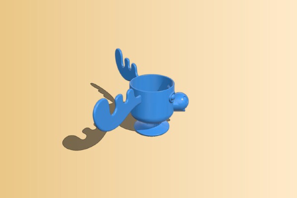 Moose Cup – Christmas | 3d print model