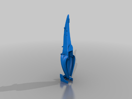 F1 racing body shell | 3d print model