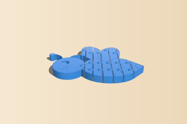 Flexi Bee | 3d print model