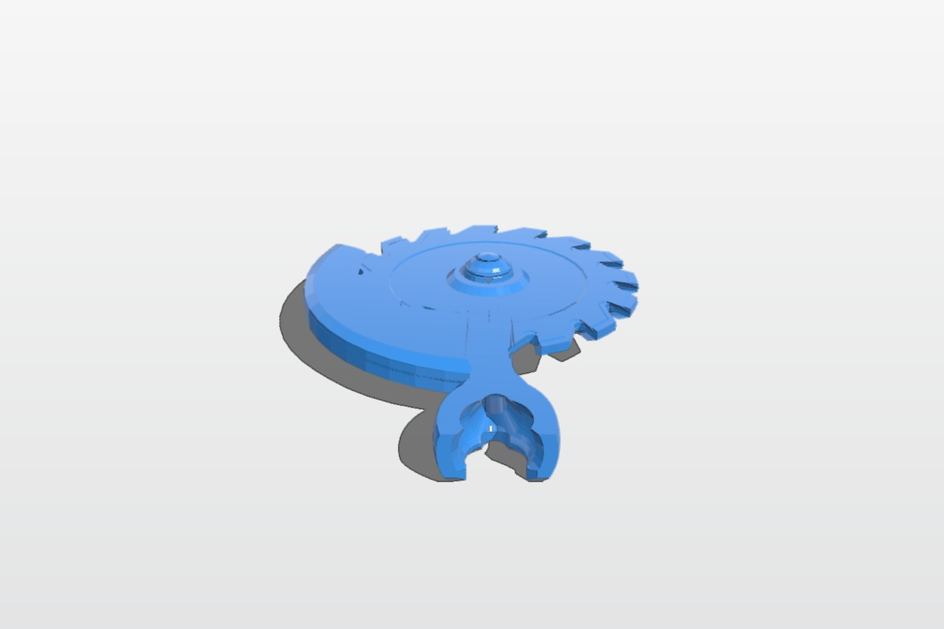 Double-Sided Saw for Articulated Codsworth