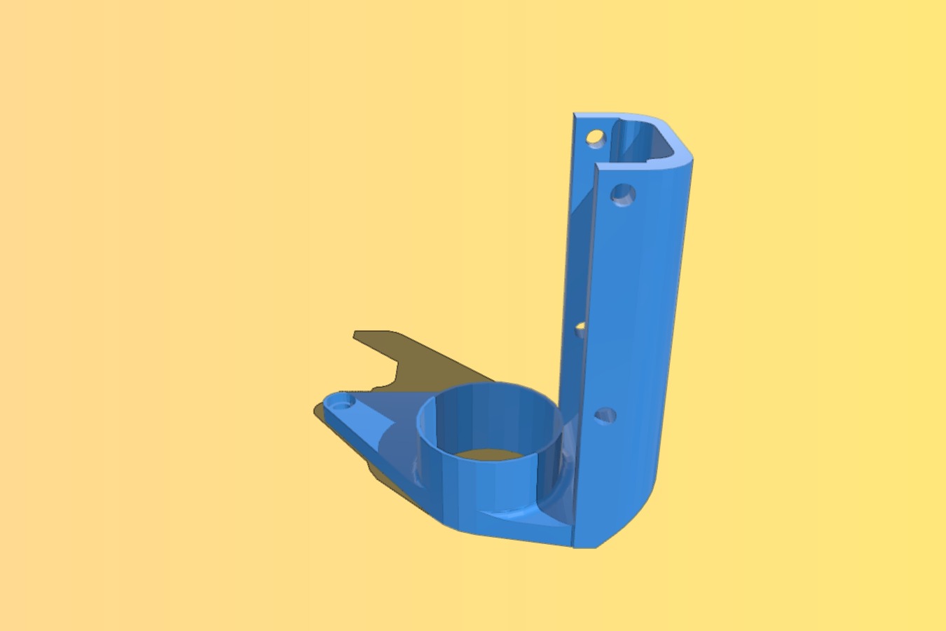 Rigidbot Part Fan Mount