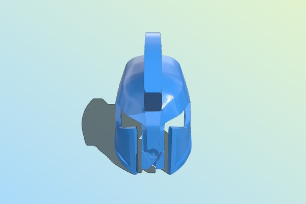 Kanohi Phalanx, Great Mask of Sparta | 3d print model