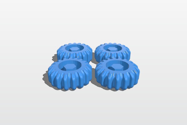 Roscas plataforma Hephestos | 3d print model