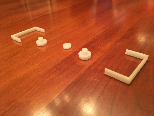 Finger Hockey (fully printable) | 3d print model