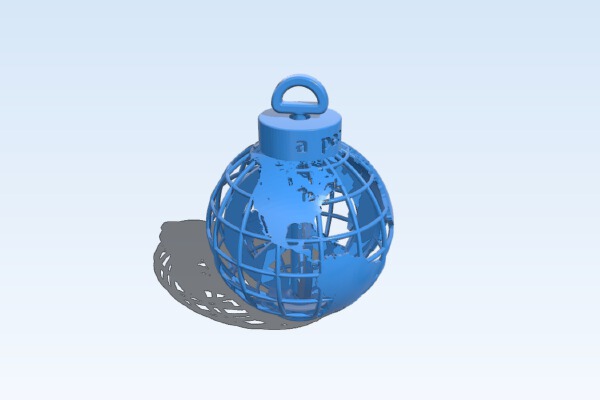 igus christmas ball 2018 "a peace of plastic" | 3d print model