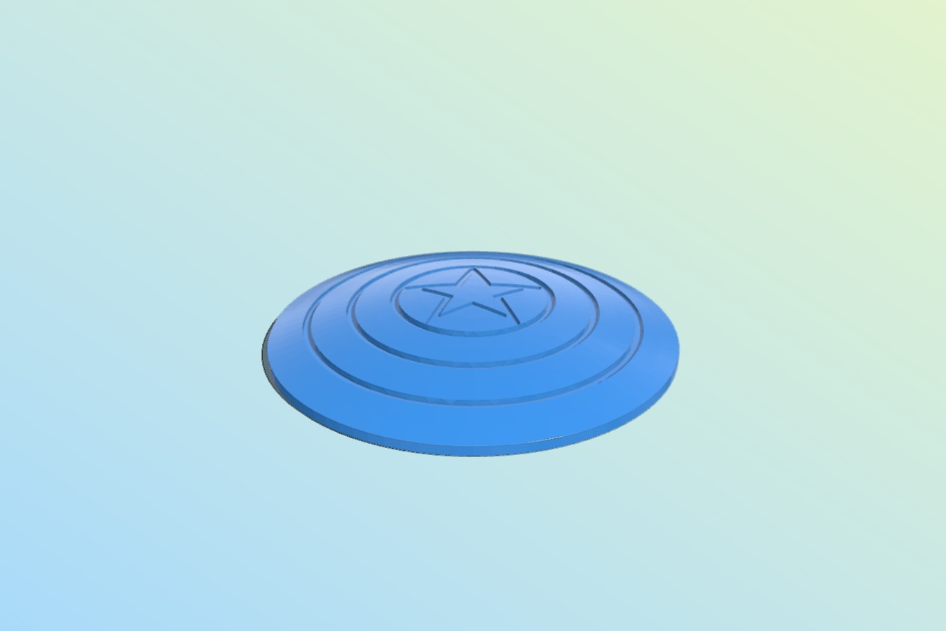 Captain America Shield magnet