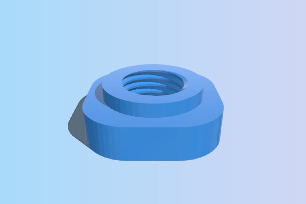 Phone Holder Hotshoe | 3d print model