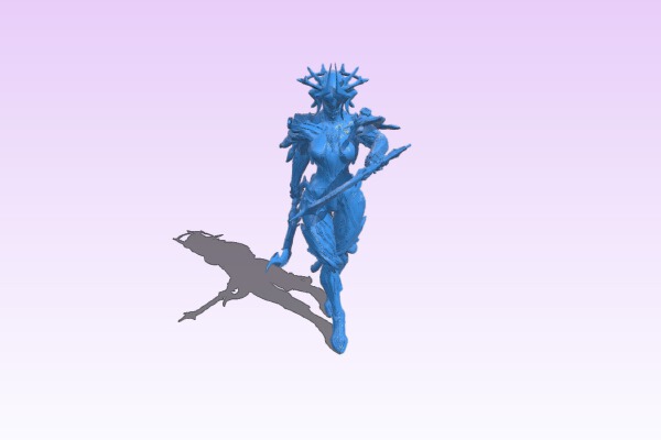 Sparkdancer - Sci-fi Fencing Duelist | 3d print model