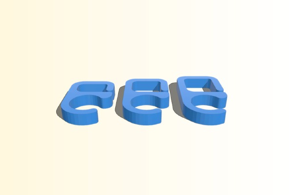 M8 Cable Clips | 3d print model