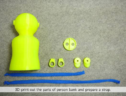 Person Bank - E | 3d print model