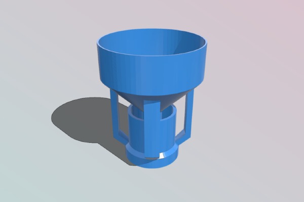 Funnel for E-liquid bottles | 3d print model