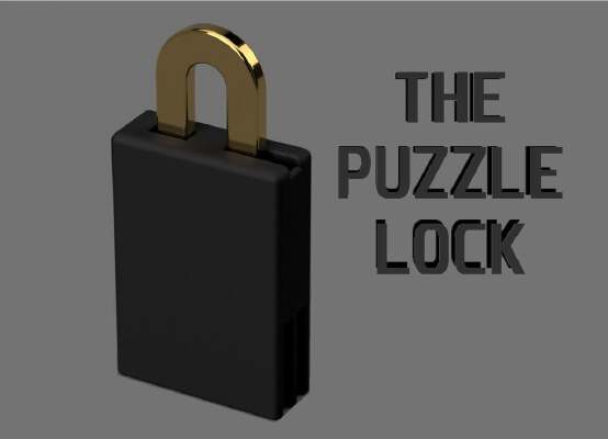The Puzzle Lock | 3d print model