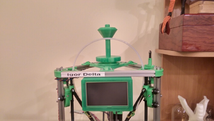 Mini-Kossel Spool Adaptor | 3d print model