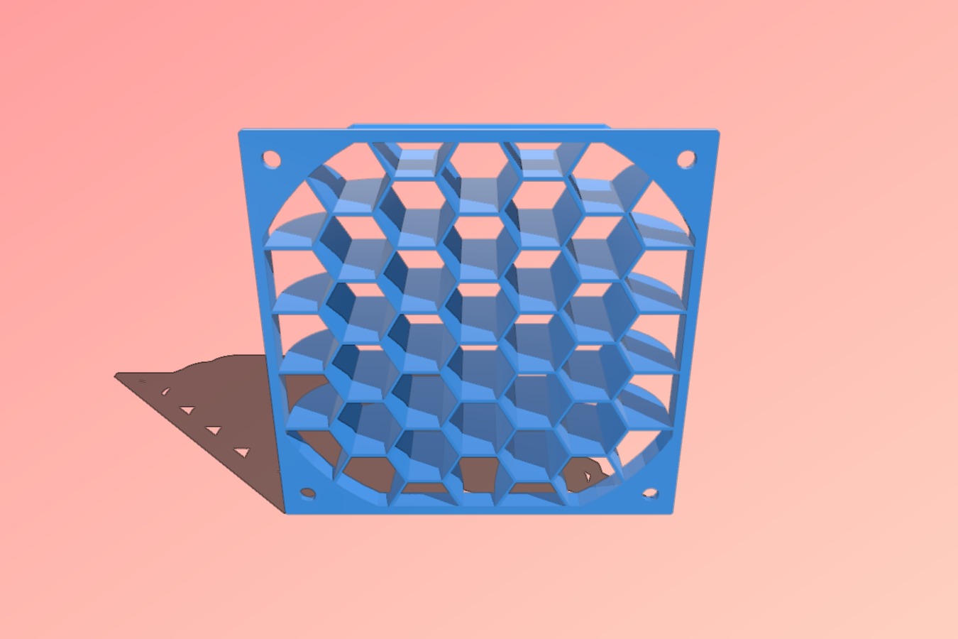 120mm case fan guard w_ dust filter