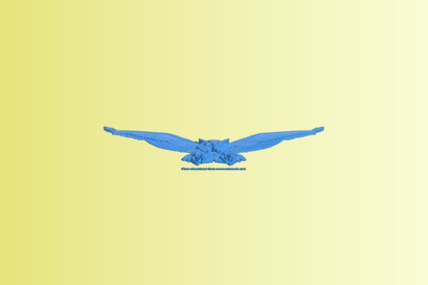 Owl flight | 3d print model