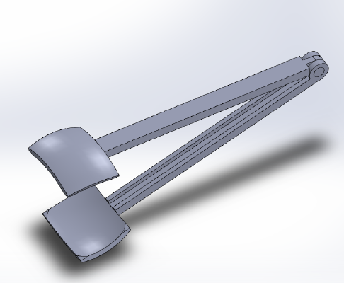 Salad Tongs | 3d print model