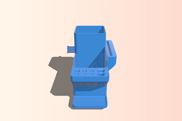 Tools organizer Kossel Linear Plus remixed | 3d print model