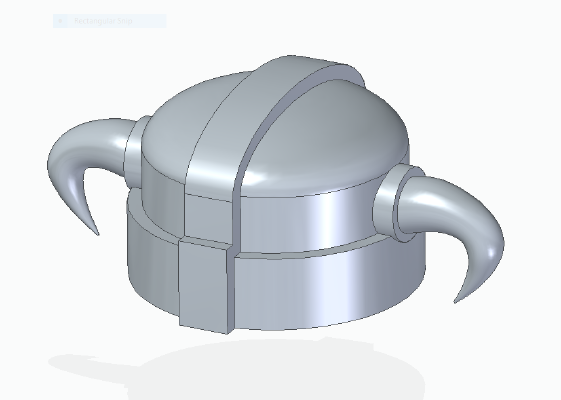 LEGO Elite Barbarian Helmet | 3d print model