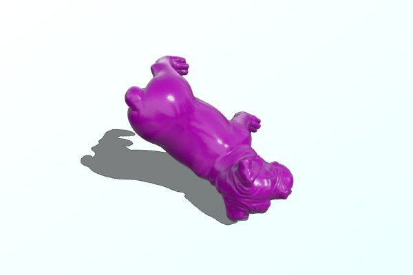 Dog scan Chien | 3d print model