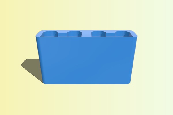 Fuse holder for RAMPS 1.4 | 3d print model