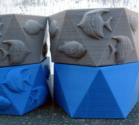Hexagonal Antiprism Bowls | 3d print model