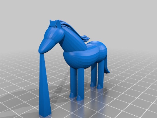 Horse Attempt 2 | 3d print model