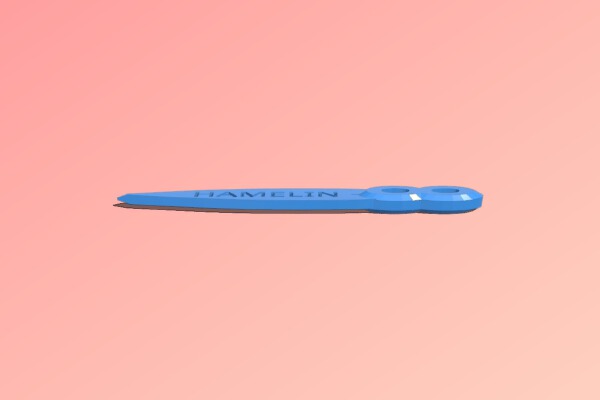 Nalbinder 2.0 (2 Hole Needle Binding) | 3d print model