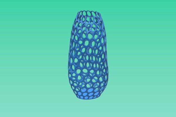 Radiozoa Vase | 3d print model