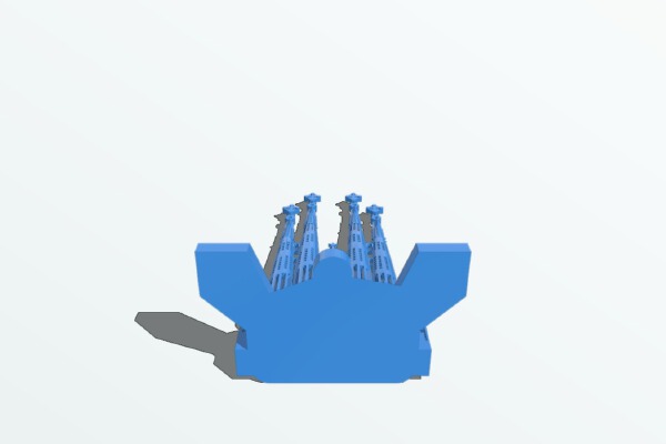 Sagrada Familia, Nativity Facade – Barcelona | 3d print model