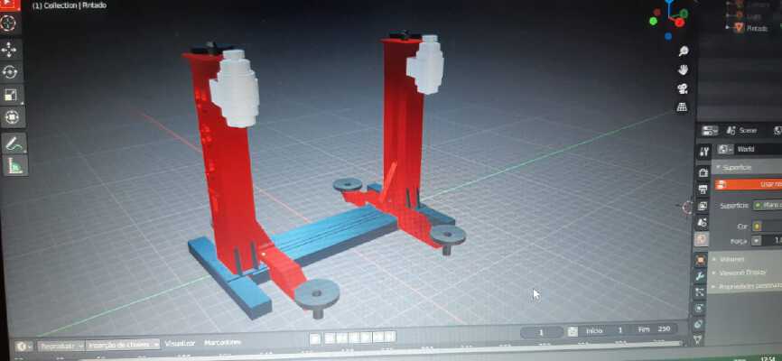 Elevador Automotivo | 3d print model