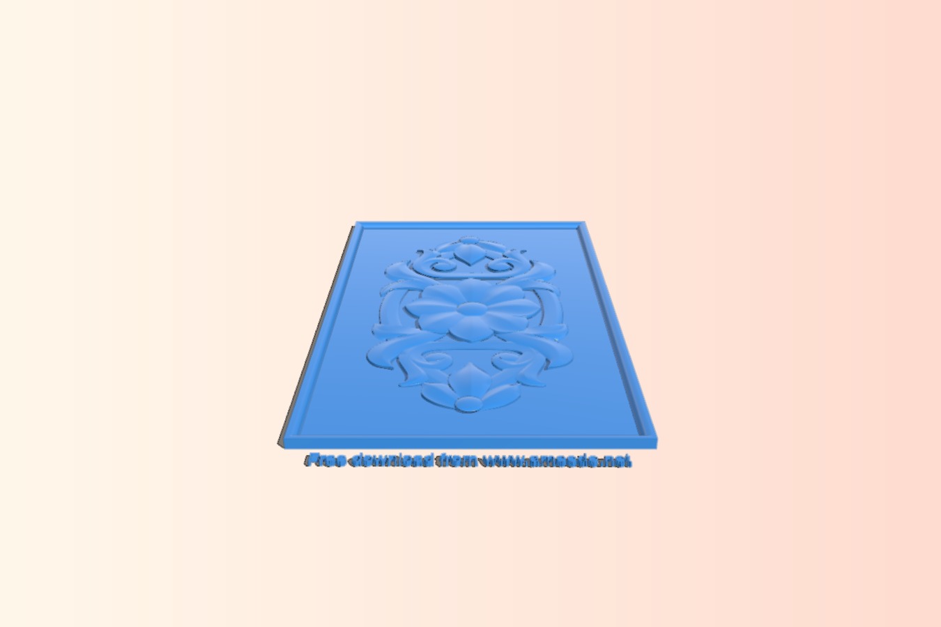 Door frame pattern